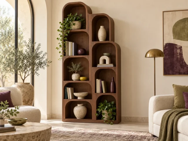 مكتبة رفوف